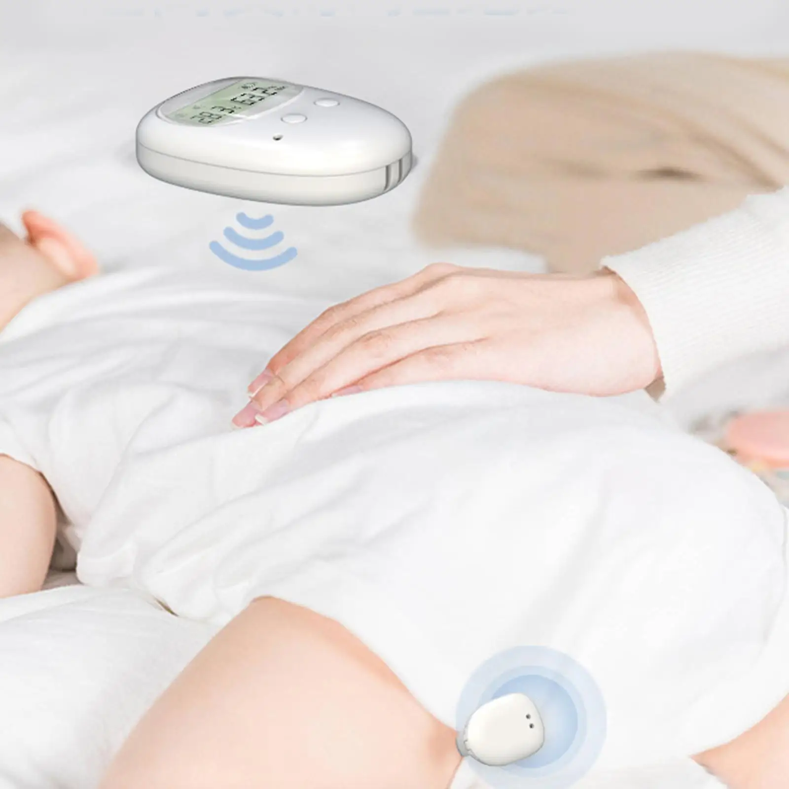 Bedwetting Sensor Alarm with Sound and Vibration
