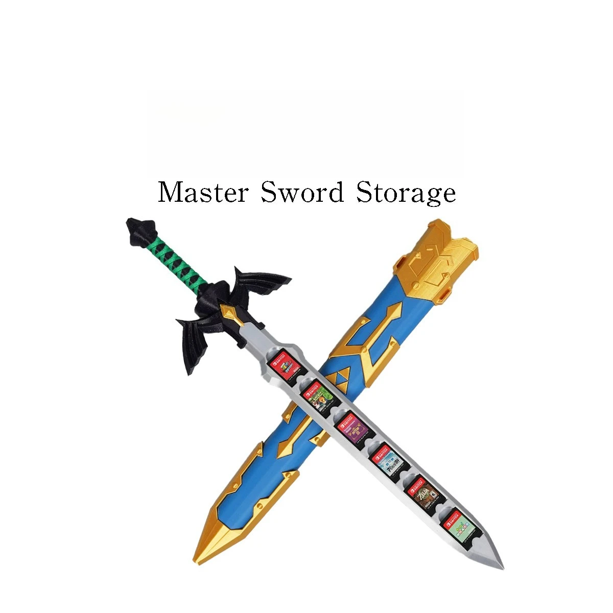 

Anime Zelda Link Master Sword Switch Cassette Storage Box Model Desktop Ornaments Birthday Gifts Toys