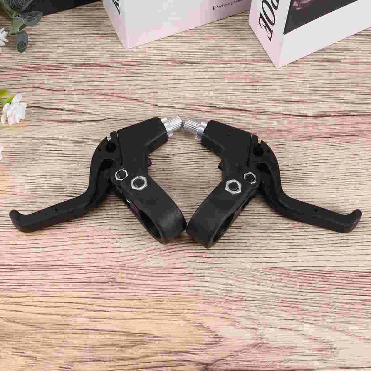 

1 Pair Brake Handle Cover Bike Brakes Cycling Parts Children Brake Levers Suitable for 22cm Diameter Handlebar (Black)