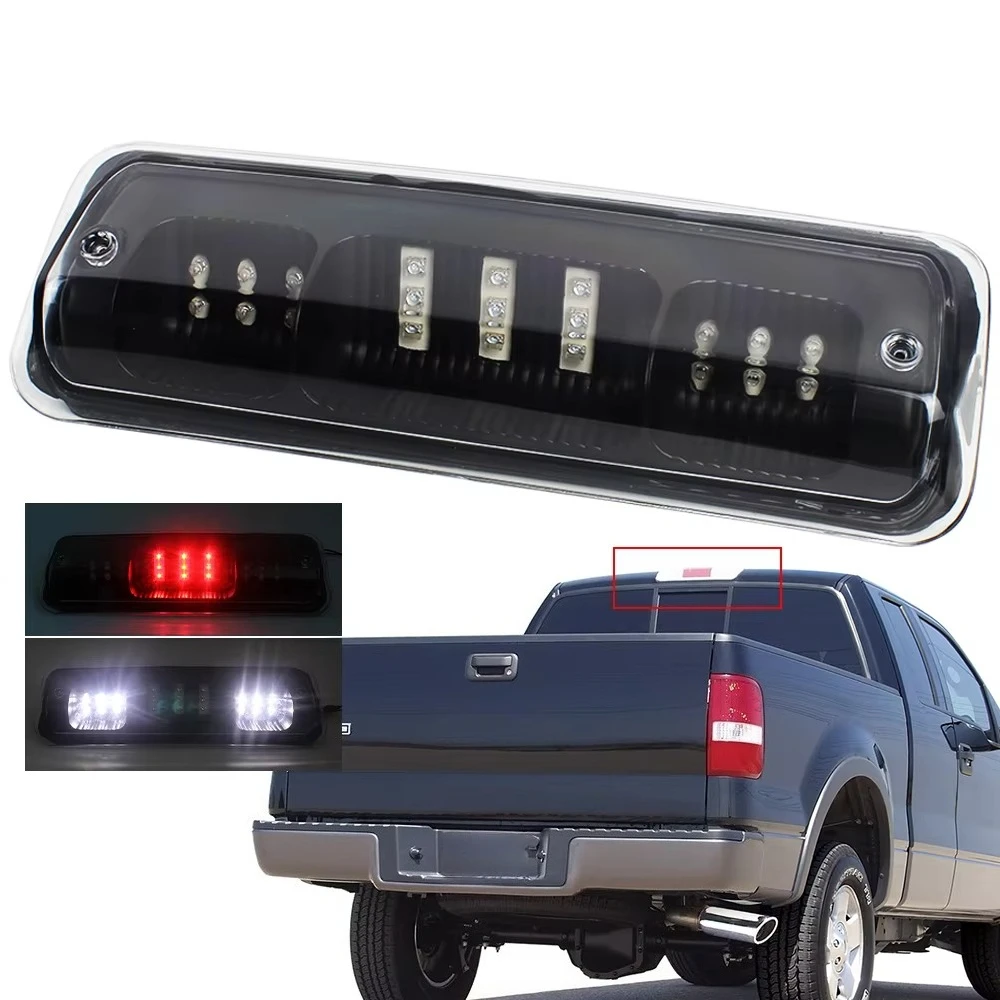 

Запасной 3-й стоп-сигнал для Ford F150 Explorer 2004-2008, ABS-пластик, 12В, светодиодный, красный/белый, задний дополнительный стоп-фонарь