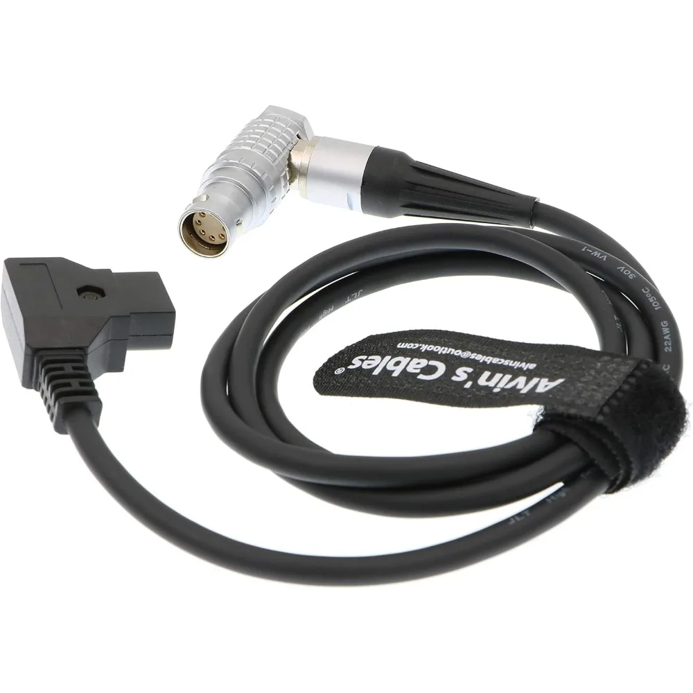 

Alvin's Cables Arri Alexa Mini Camera Power Cable 2B Right Angle 8 Pin Female to D Tap