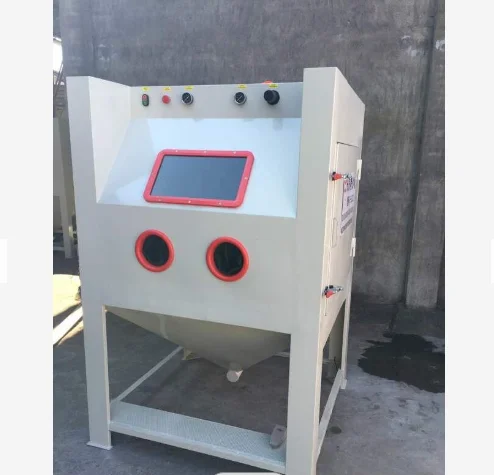 Factory Sale Automatic Small Sandblasting Machine Used To Remove Surface Scratches and Dirt Hardware Sandblasting Machine 6