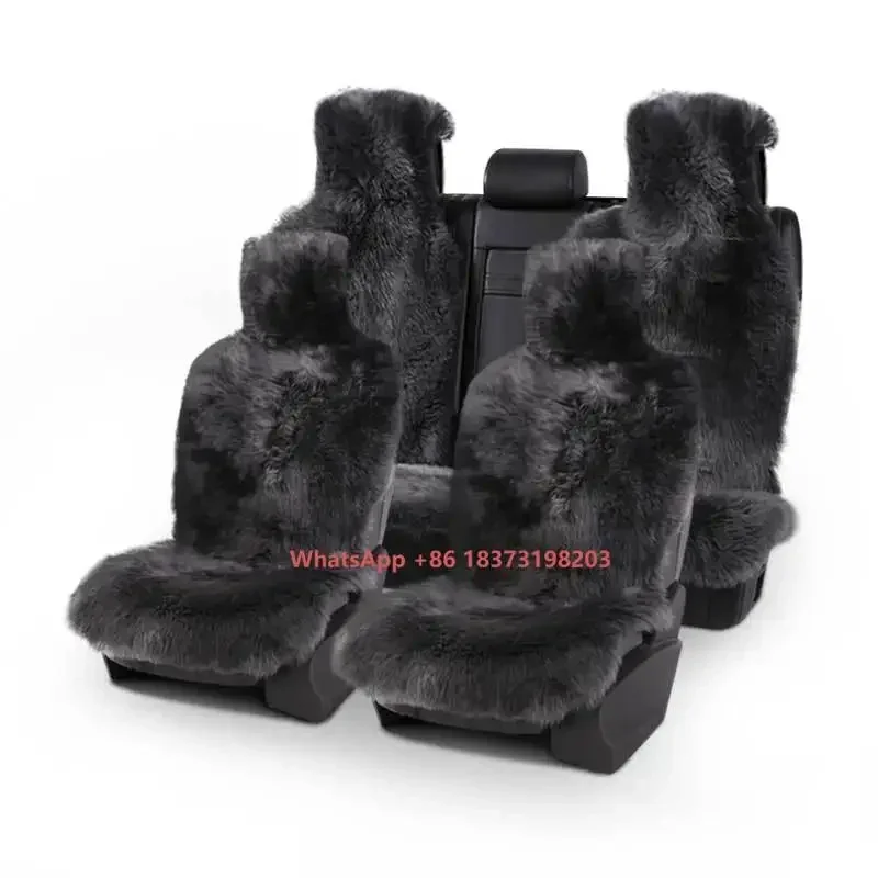 

Best Selling Car Cushion Lamb Fur Washable Thick Warm Car Seat Protector for Autumn Winter