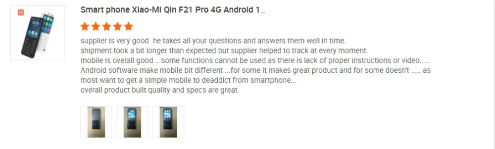 F21 Pro 4G Smart Touch Screen Phone 2.8" Smartphone Android 11 3GB+32GB Mobile Phone BT5.0 2120mAh Battery 5MP Support Google