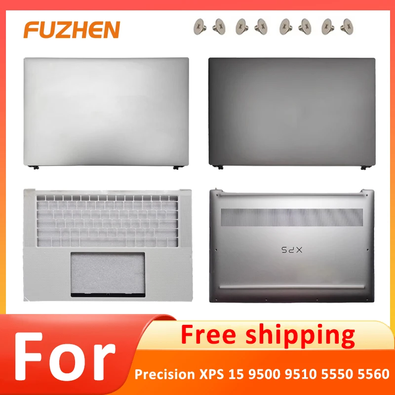 

98%NEW Replace Case For Precision XPS 15 9500 9510 5550 5560 LCD Back Cover/Palmrest/Bottom Case