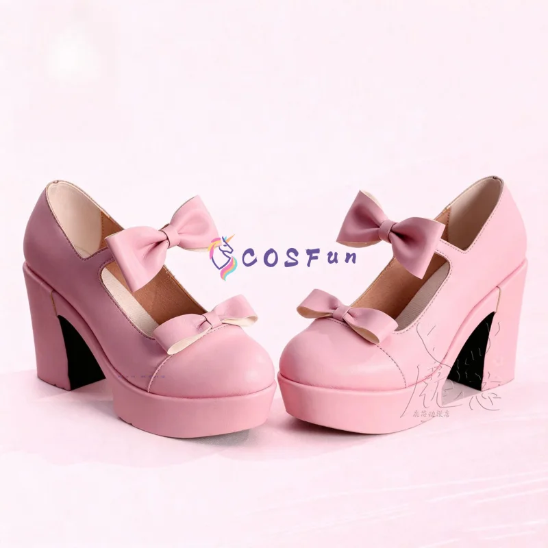 

Kaname Madoka/Akemi Homura Cosplay Shoes Madoka Magica Anime Character Prop Halloween Carnival Party COSFun