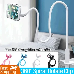 Spiraler Handyunterstützung, 360 ° -rotierender Clip, fauler Bett, Desktop -Halterung, Telefontisch, Betthalterung, Grundständer, 70 cm 10 Hauptverkauf Pin Oregon - №1