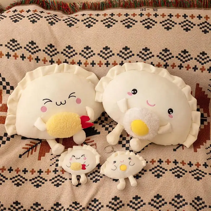 Juguete de peluche de bola de masa hervida, juguete de comida divertida, almohada de peluche linda, animales de peluche, almohada de simulación