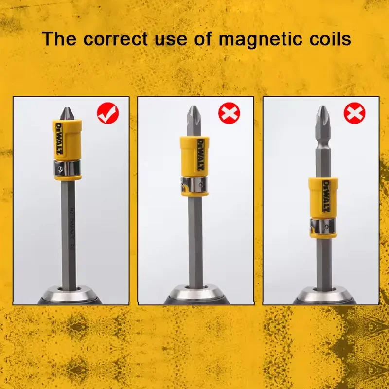DEWALT DWASLVMF2 MAXFIT Magnetische Bit Hülse Set Fahrer Power Werkzeug Zubehör Für DCF850 DCF887 Gartenarbeit Werkzeug