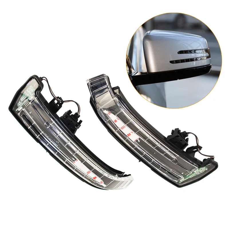 

Car Rear View Mirror Indicators Turn Signal Lamps LED Blinker Lamp For Benz W221 W212 W204 W176 W246 X156 C204 C117 C/E/S Class