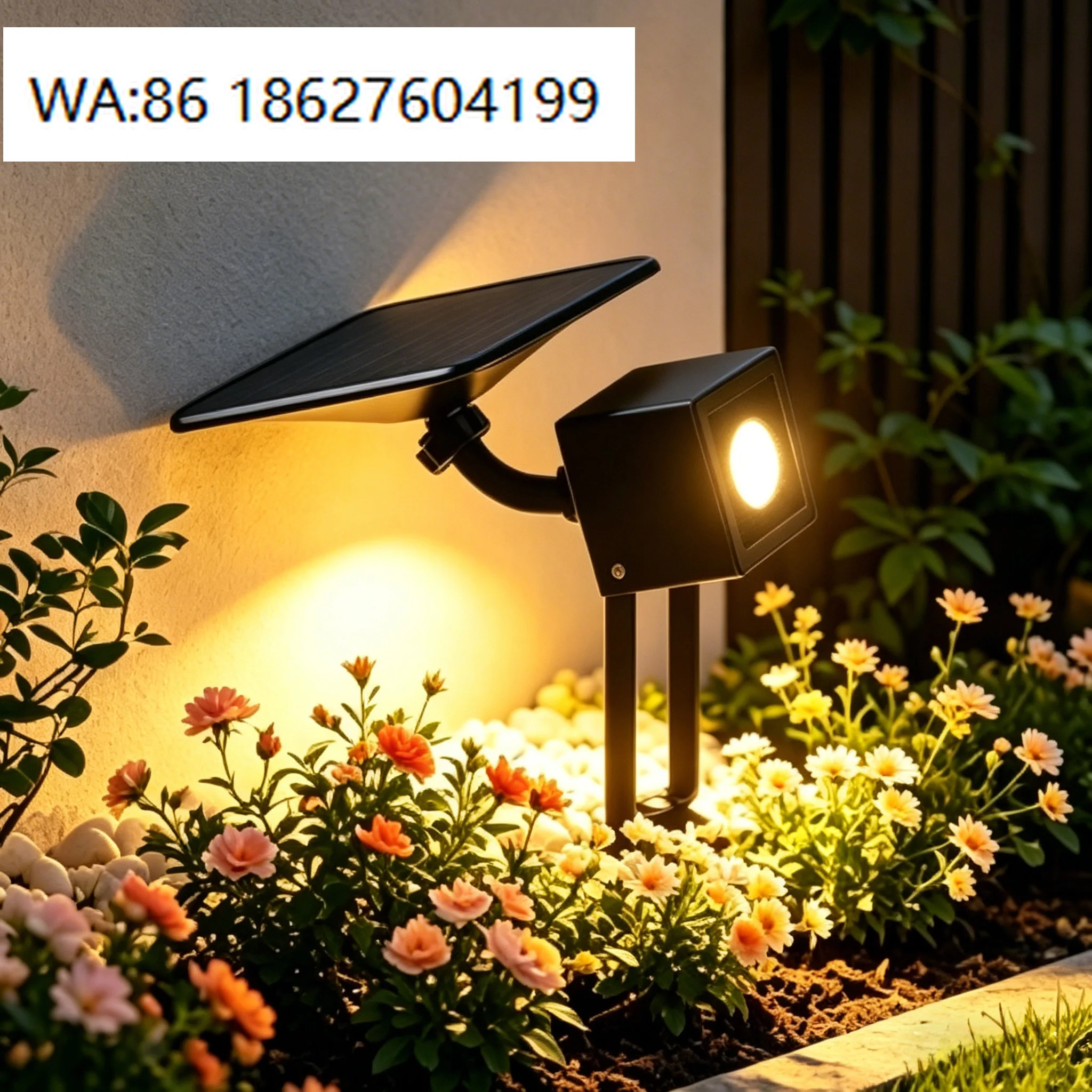 APP Control RGB Solar Spot Lamp 1.5W IP65 Waterproof Modern LED Pole Light Outdoor Garden Tree Lawn Landscape Decor Light