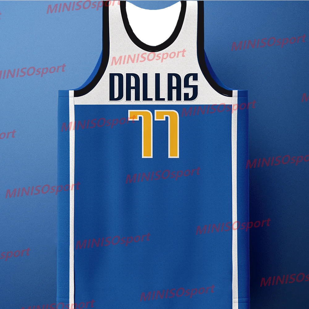 24/25 Dallas American New Arrivals Summer Mavericks #77 DONCIC Sweatshirt Basketball Jersey Adults/Kids Limited Joint Training