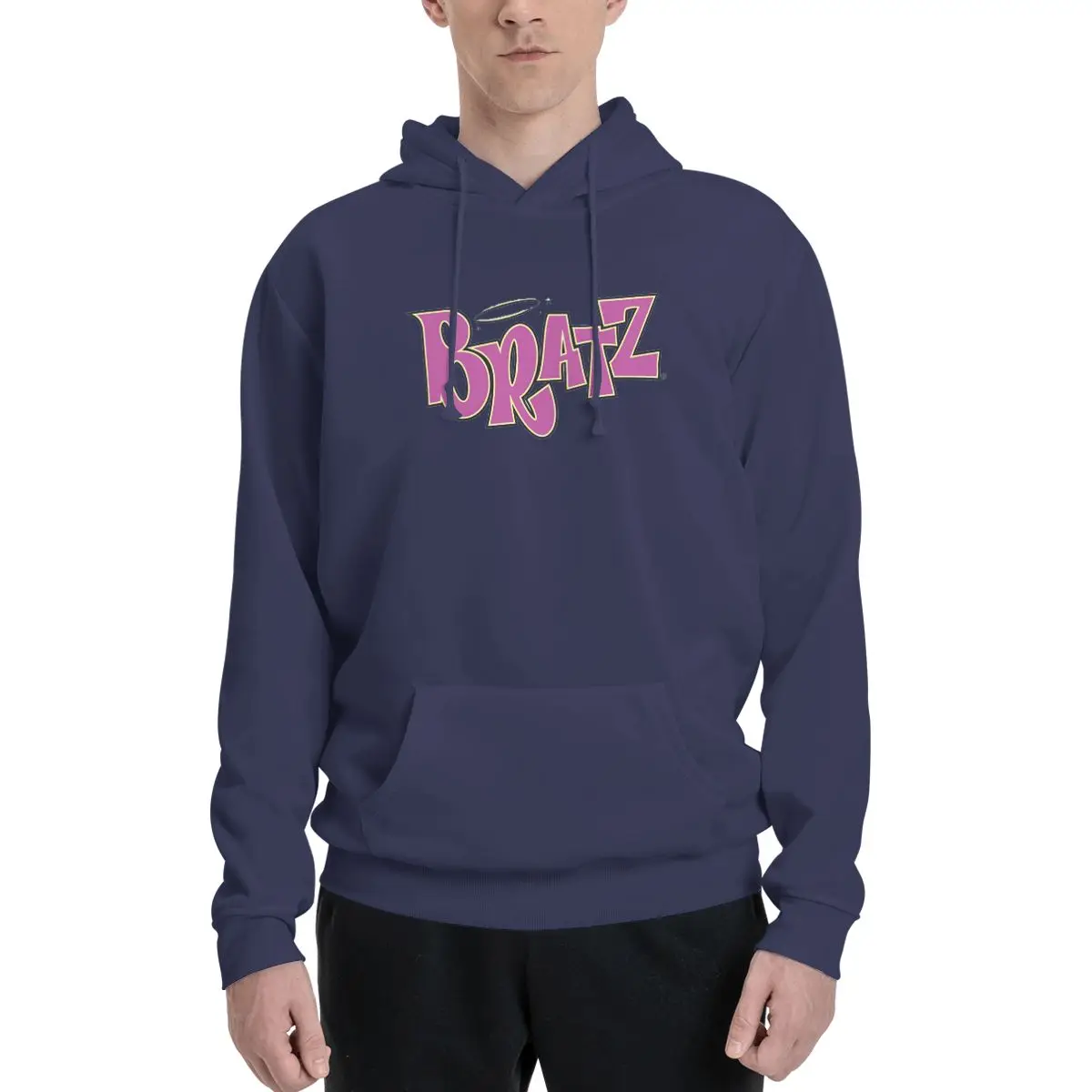 Bratz Logo Hoodies Men Women Casual Pullover Sweatshirt Harajuku Long Sleeve Hooded Autumn Winter