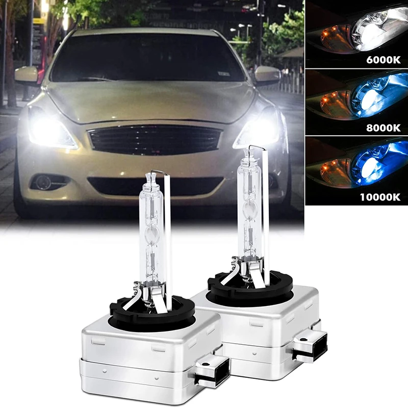 

1 пара ксеноновых фар D1S D3S HID, лампа дальнего и ближнего света HID, сменный автомобильный фонарь для AUDI Range Rover BMW Volvo Jeep Jaguar Ford