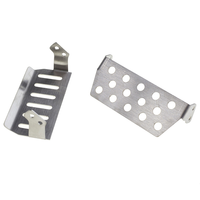 Hot-2X Stainless Steel Chassis Armor Axle Protector Skid Plate For Vanquish VS4-10 Phoenix VS410 RC Crawler