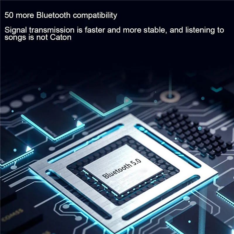 New-2X Bluetooth 5.0 передатчик приемник мини 3,5 мм разъем AUX аудио беспроводной адаптер светодиодный индикатор 2в1 автомобильный комплект USB-адаптер