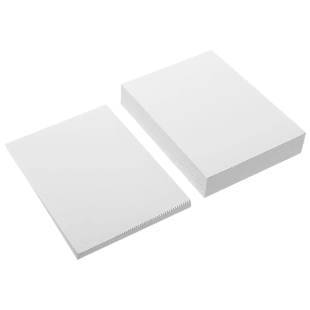 100 Pcs Waterproof High Glossy Photo Paper Quick Drying Printing Sheets Vibrant Finish Compact Size Picture for Printers