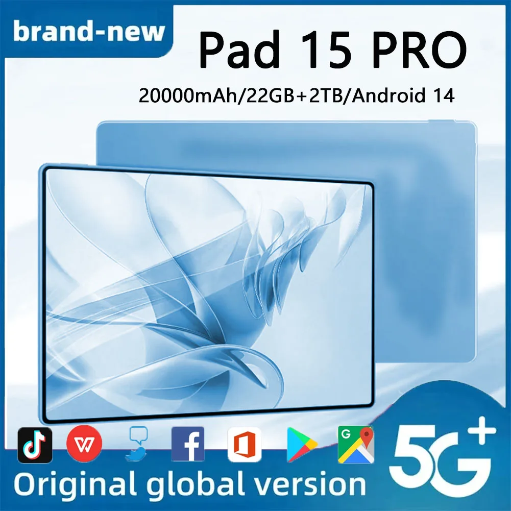 2025 Глобальная версия, оригинальный планшет MI Pad 15 Pro, Android 14 22 ГБ + 2 ТБ, 20000 мАч, 5G, двойная SIM-карта, Wi-Fi, GPS, 11 дюймов, HD 4K Mi Tablet 2025 Глобальная версия, оригинальный планшет MI Pad 15 Pro, Android 14 22 ГБ + 2 ТБ, 20000 мАч, 5G, двойная SIM-карта, Wi-Fi, GPS, 11 дюймов, HD 4K Mi Tablet