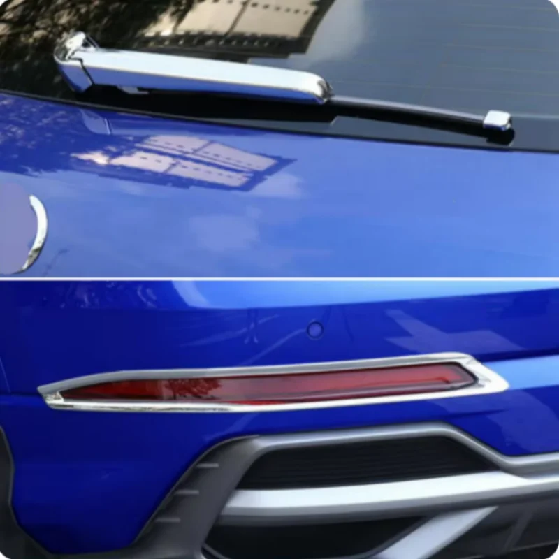 

For Audi q3 sedan 2019-2022 rear fog light/rear wiper carbon fiber abs automotive decoration accessories