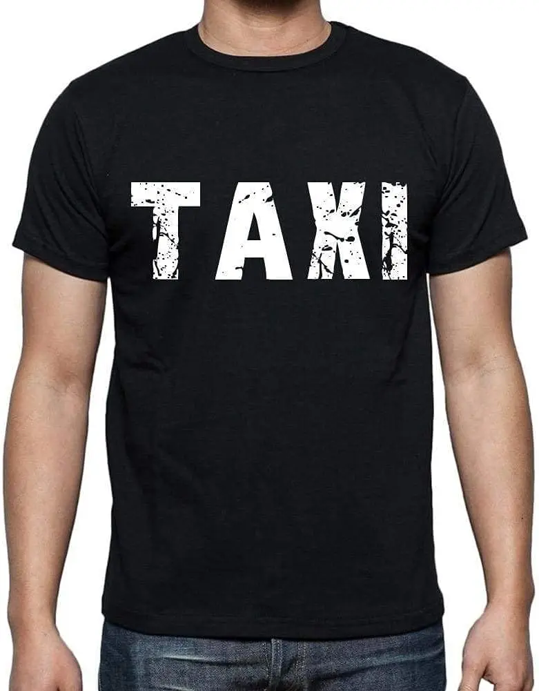 Мужская футболка с рисунком такси, экологически чистая, ограниченная серия, футболка с короткими рукавами, винтажный подарок на день рождения, новинка