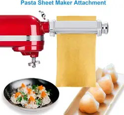 Stainless steel Pasta Maker Attachments for all KitchenAid Stand Mixer, Pasta Sheet Roller