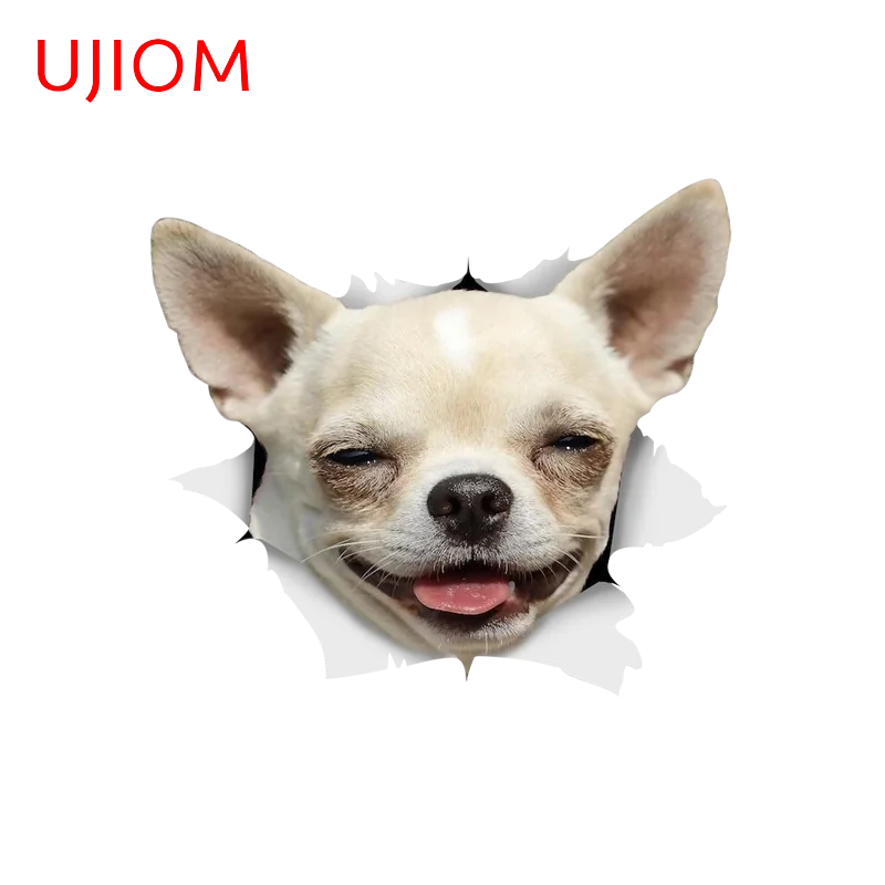 UJIOM Amusing Dog Tear Wall Stickers Attractive Versatile Simplicity Decals Charming High Quality Room Decoration Accessories