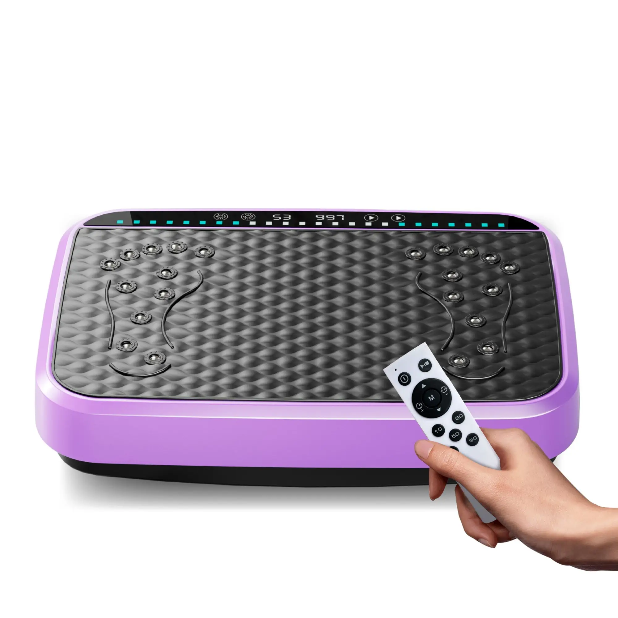 

Vibrating Platform Exercise Machine Whole Body Fitness for Lymphatic Drainage 120 Speed Levels