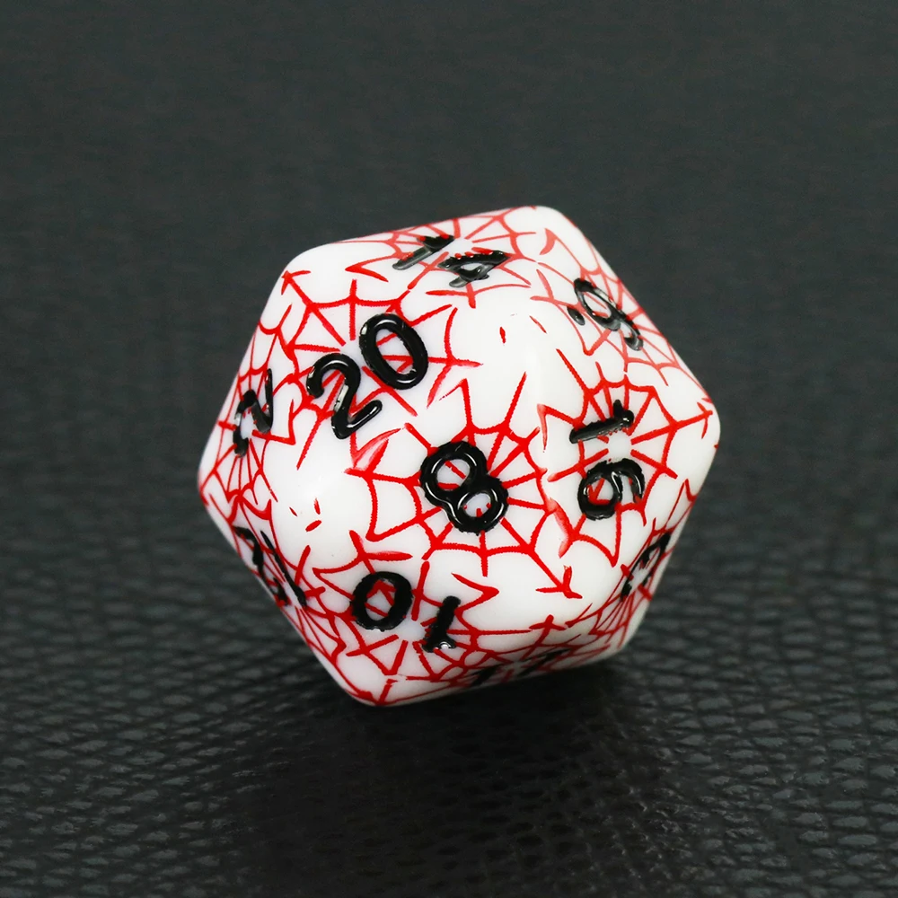 DND Dice Set in Spider Web Des - Board Game Web 评论和价格