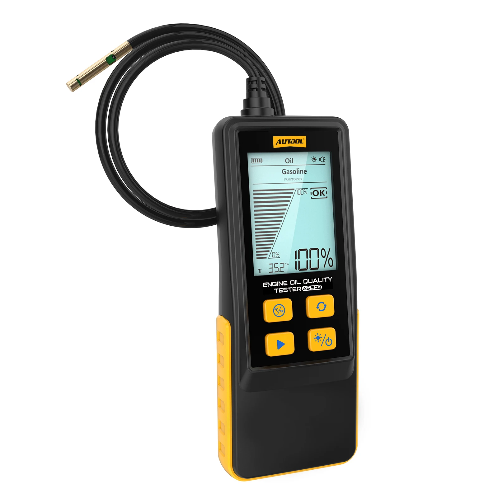 AUTOOL AS503 Auto Motor Öl Tester Durchlässigkeit von Benzin und Diesel für Auto Motor POA Öl Qualität Temperatur ° C ° F – Detail 17