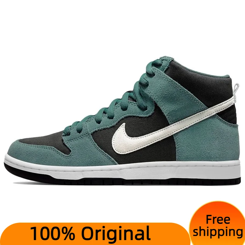 

Nike SB Dunk High Pro Mineral Slate Suede Sneakers shoes With Original Box