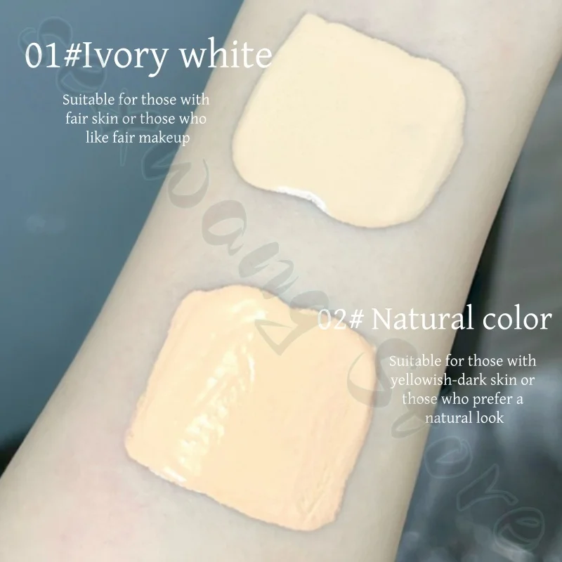 Velvet mist long-wearing liquid foundation 38g silky, moisturizing, natural fit, light, breathable and invisible pores