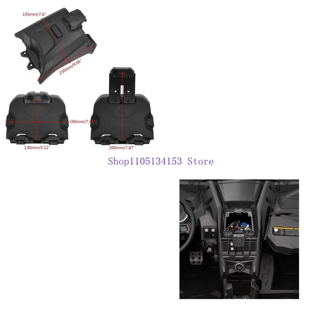 

hg89 Storage Box Case Tray Cellphone Tablet Stand for Maverick 2017-2022