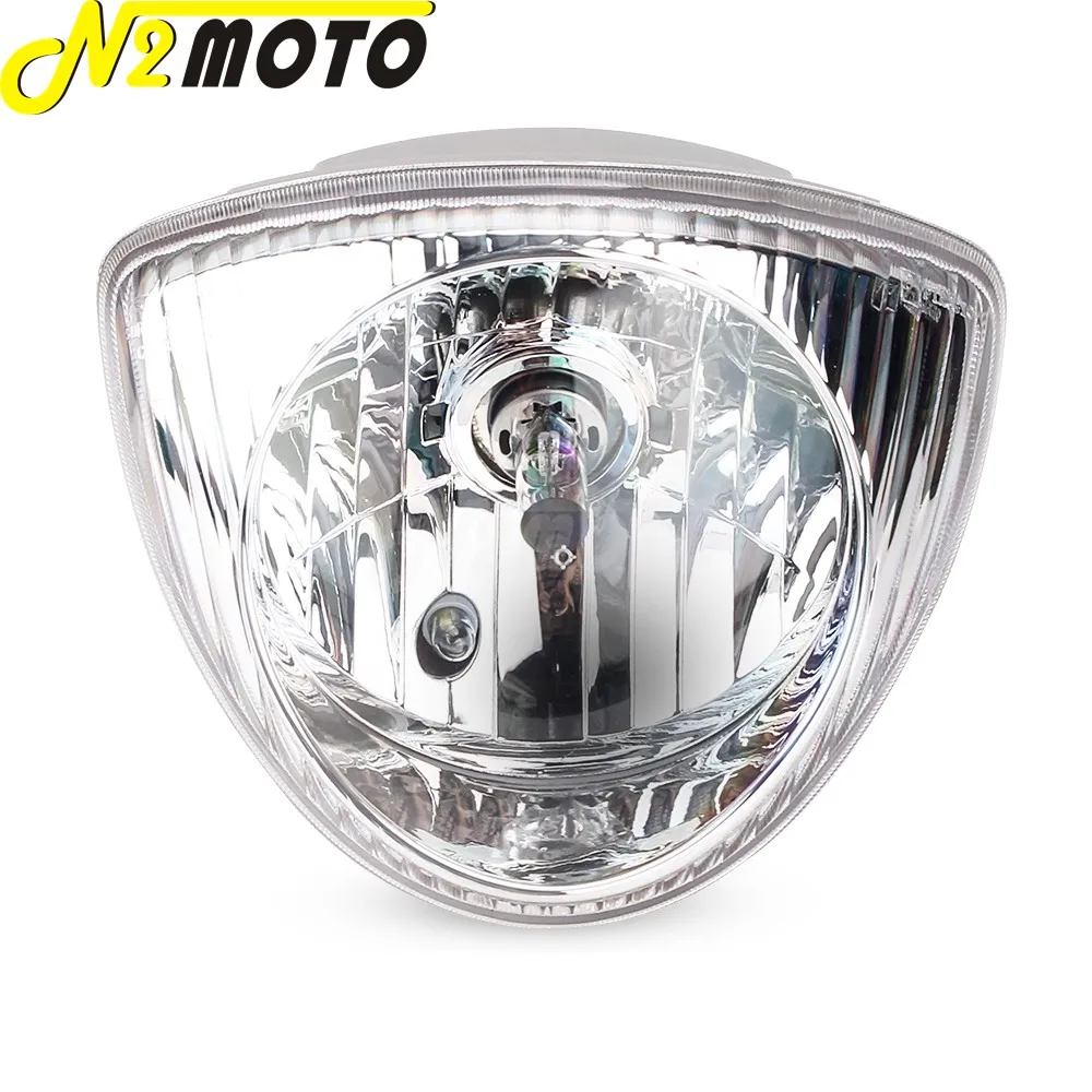 12V Bulb Head Lights Lamp DRL HI/LO Beam Scooter E6 E-Mark Headlight For Piaggio FLY 50 2T 4T 100 125 4T Euro 3 150 Liberty 50