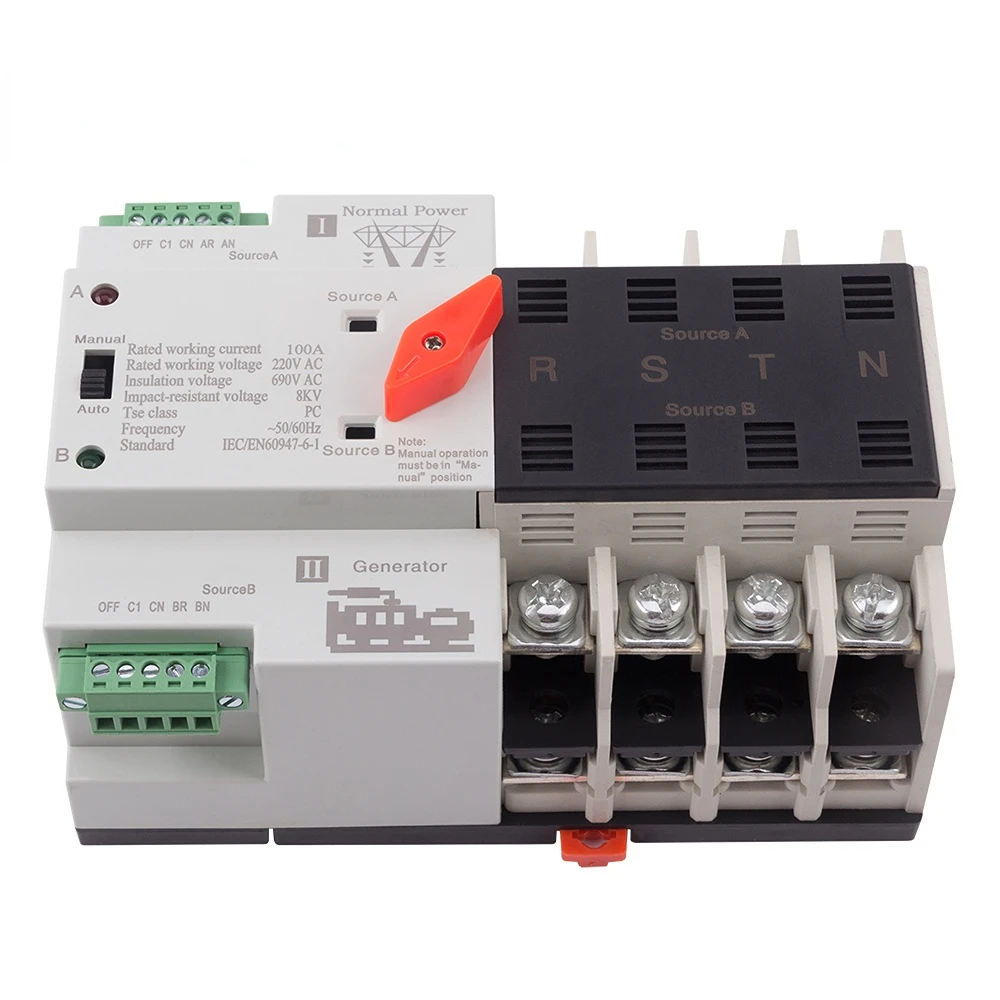 Generator generator ats automatic transfer switch single phase