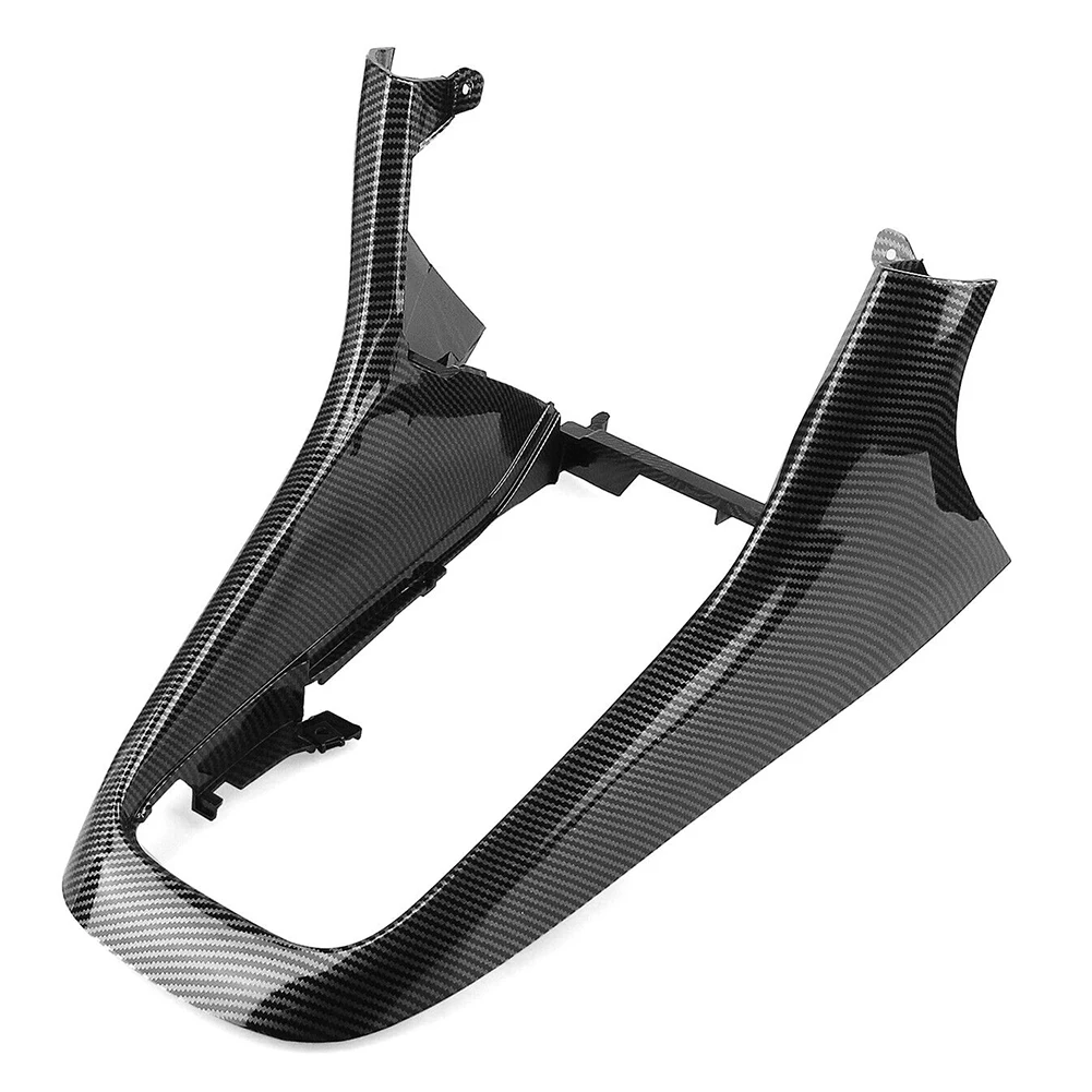 Upgrade your Car's Interior with Carbon Fiber Center Console Frame Trim Shift Panel Cover for Golf 6 MK6 2008 2013