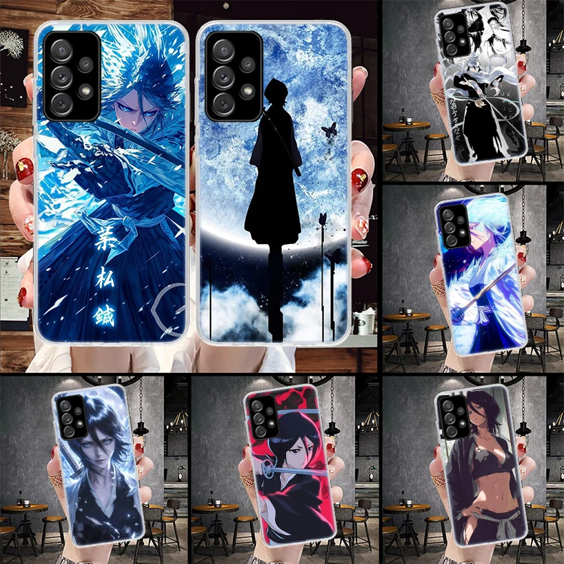 Bleach Kuchiki Rukia Soft Phone Case For Samsung Galaxy S26 S25 Edge S24 FE S23 S22 Ultra S21 Plus S20 + Art Fundas Back Cover G