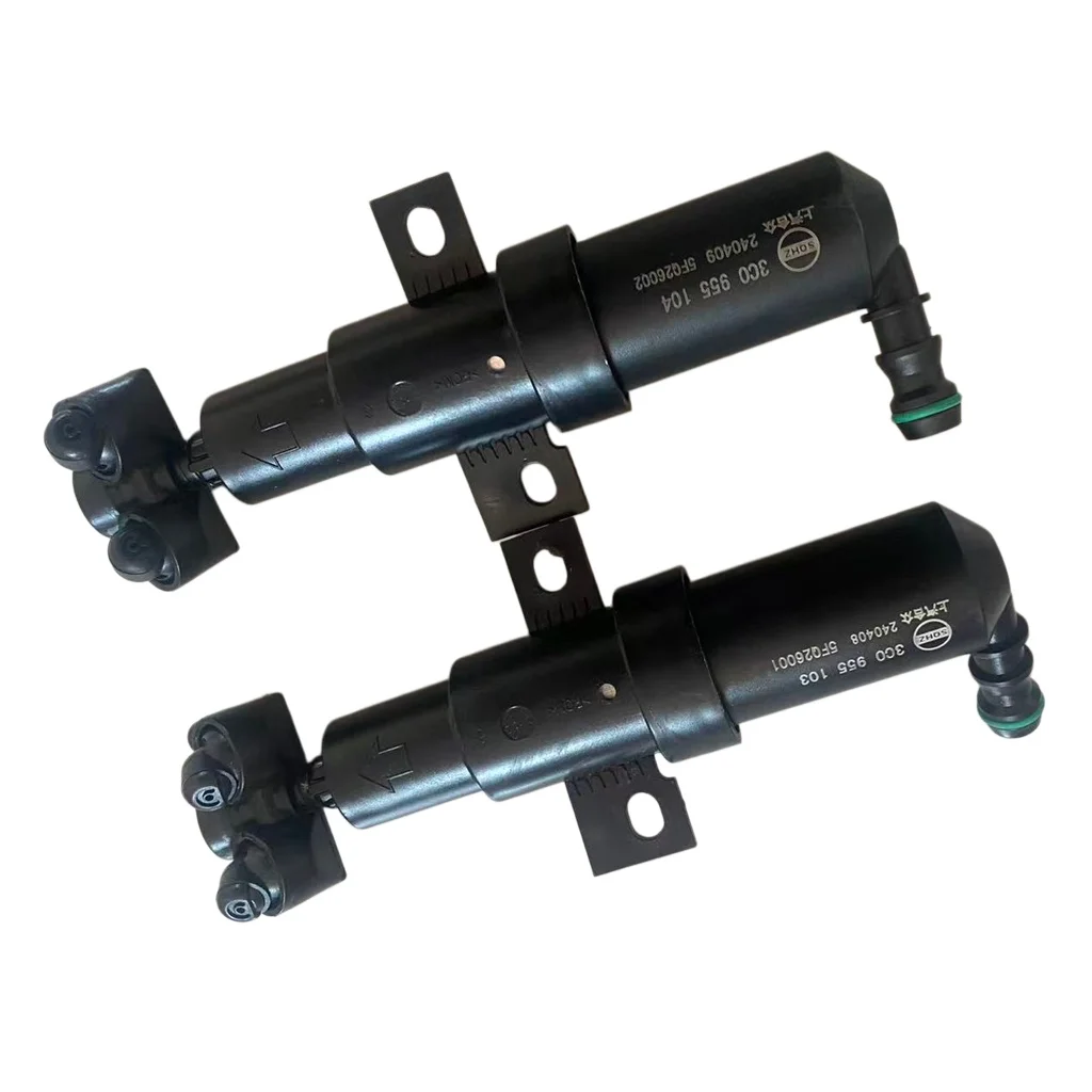 2pcs Front Left or Right Headlight Wahser Sparyer Nozzle Pump Cylinder For VW PASSAT B6 2006-2011 OEM 3CD 955 103 3CD 955 104