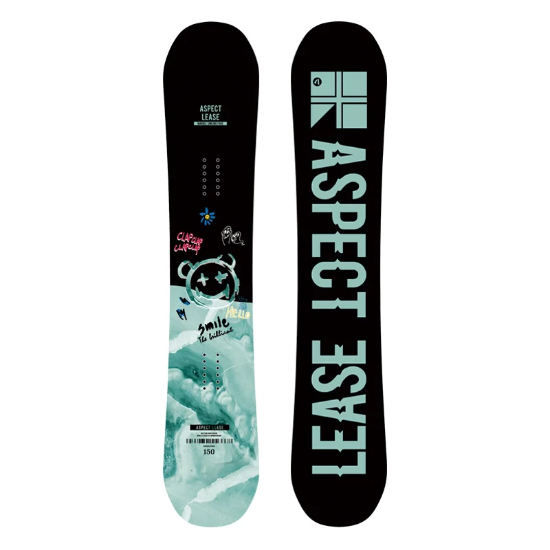 Carbon Fiber Freestyle Snowboard High Quality All Mountain Ski Board with Wood Core Snowboard