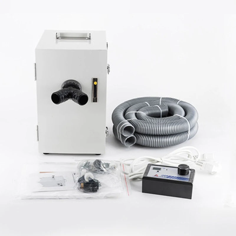 500W Dental Lab Equipment Dust Collector Vacuum Cleaner Dust Extractor Machine