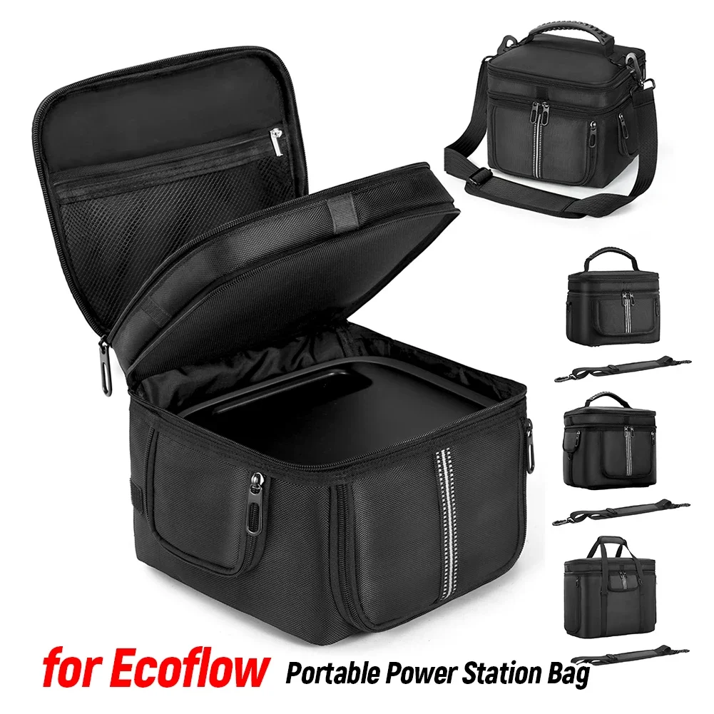 Carrying Case Travel Carrying Bag Dustproof Travel Storage Bag Protective Case for Ecoflow Delta 3 Plus/Solar Generator Delta 2