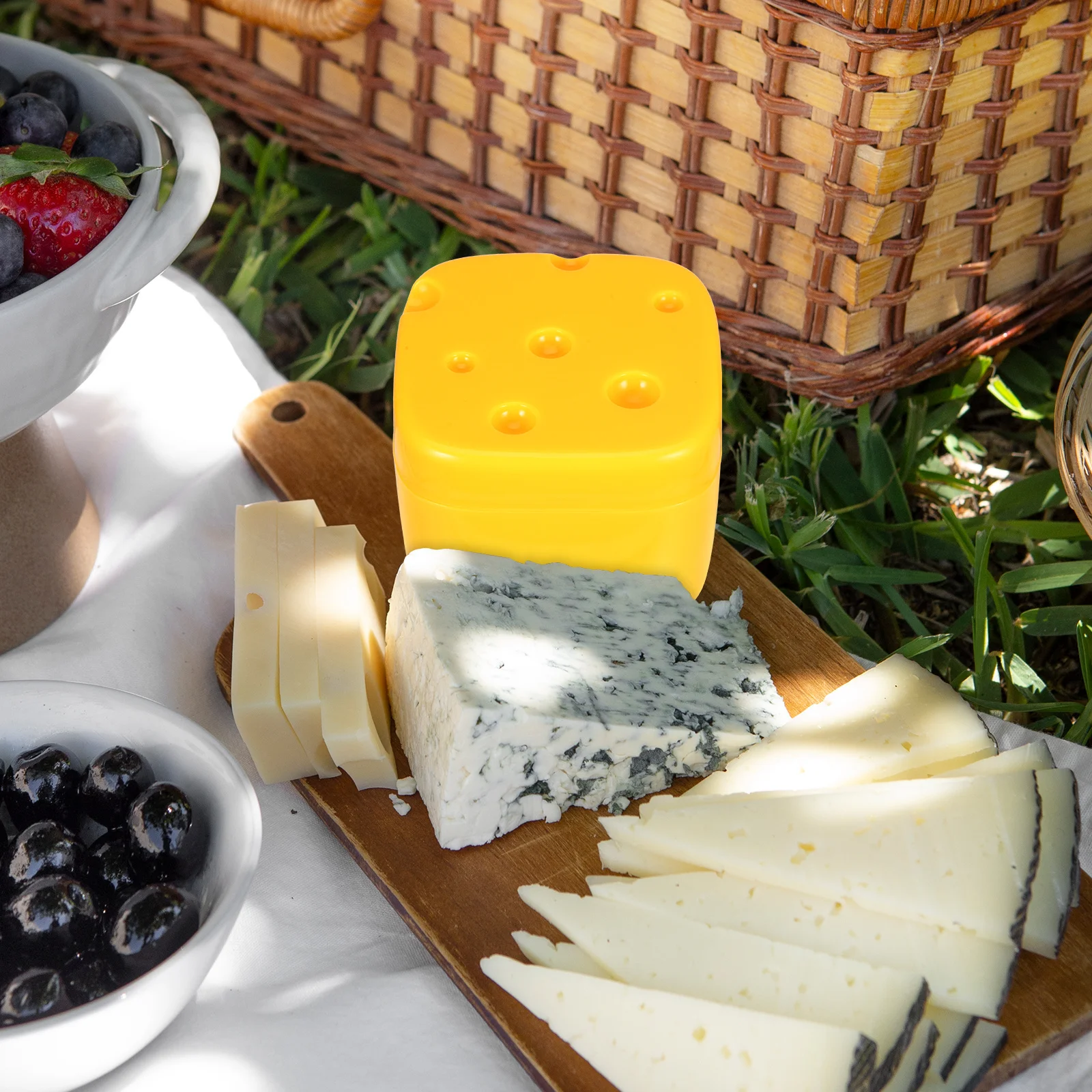 Contenitore per la conservazione del pancetta per la conservazione del formaggio per il frigorifero per il frigorifero Organizzatore per il frigorifero da cucina con burro di formaggio a fette