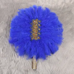 A wedding fan, a thoughtful fan, an elegant and stylish handmade fan - for the bride's engagement, banquet, wedding season