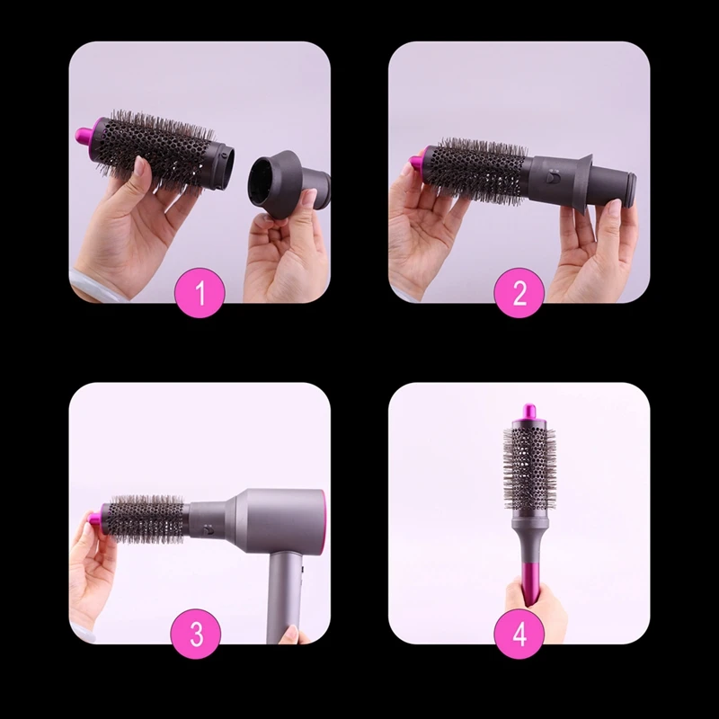 For Dyson Airwrap HD03/HD05/ HD08 Hair Dryer Multifunctional Dual-Purpose Cylinder Comb Set Salon Hair Styling Tool Accessories