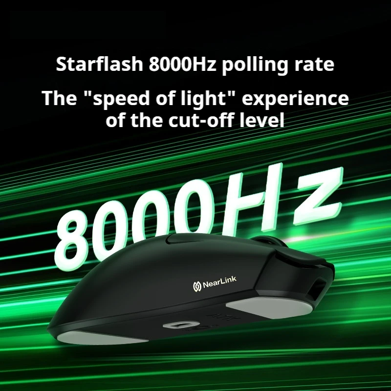 ATK X1 Ultimate Gaming Mouse wireless Ricevitore 8K PAW3950 Ultra Sensore ergonomico E-sport FPS Valorant CSGO Controller di gioco