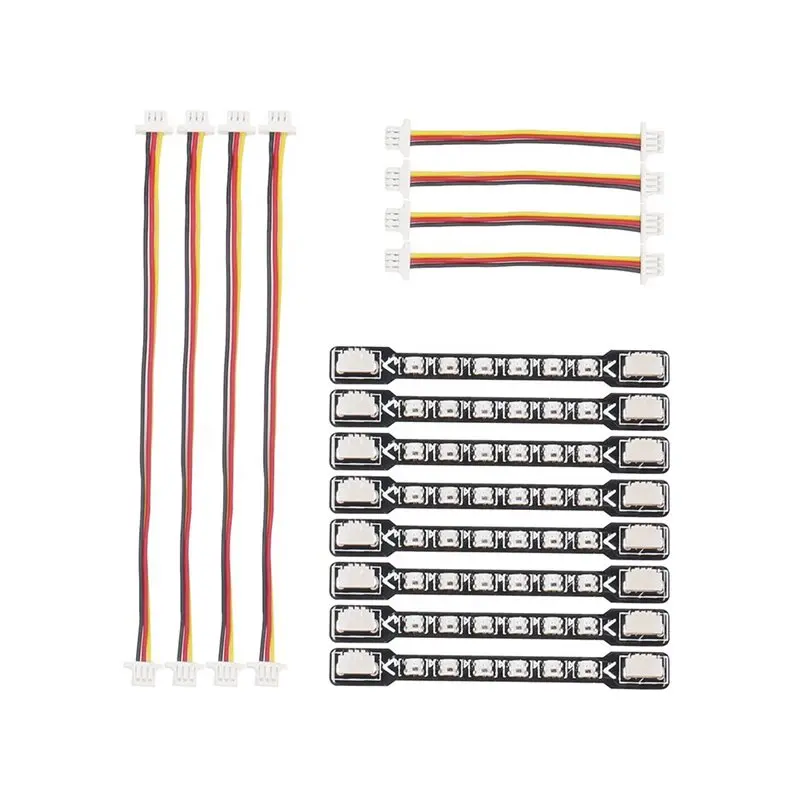 [new-a25p】-for-fpv-drone-parts-for-mach-r5-sport-compatible-led-strip-kit-48-led-chips-sh08-terminal