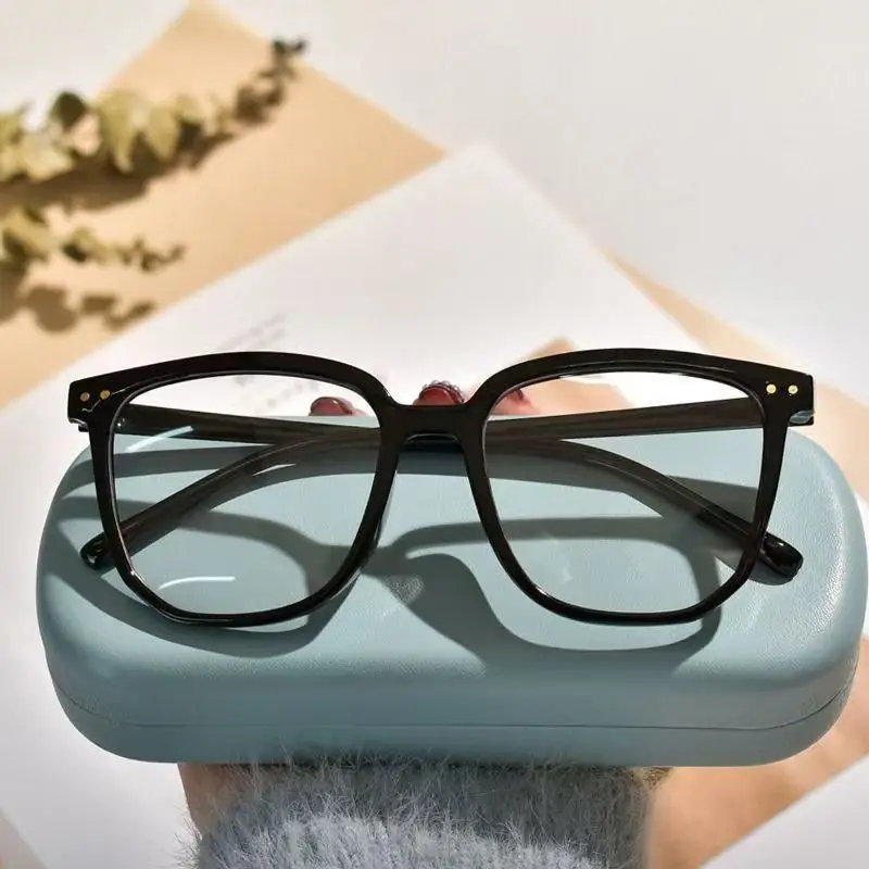 1/2pcs Women Men Classic Square Frame Glasses Anti-blue Light Eyewear Daily Life Clothing Accessorie Eyeglasses
