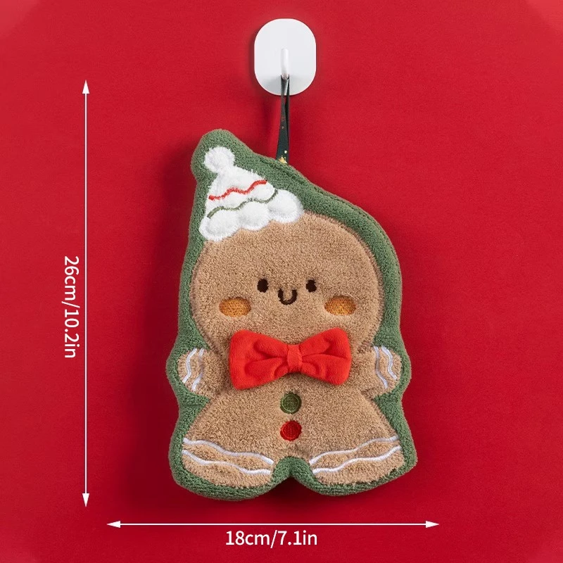 Cute Snowman Christmas Hand Towels for Kitchen