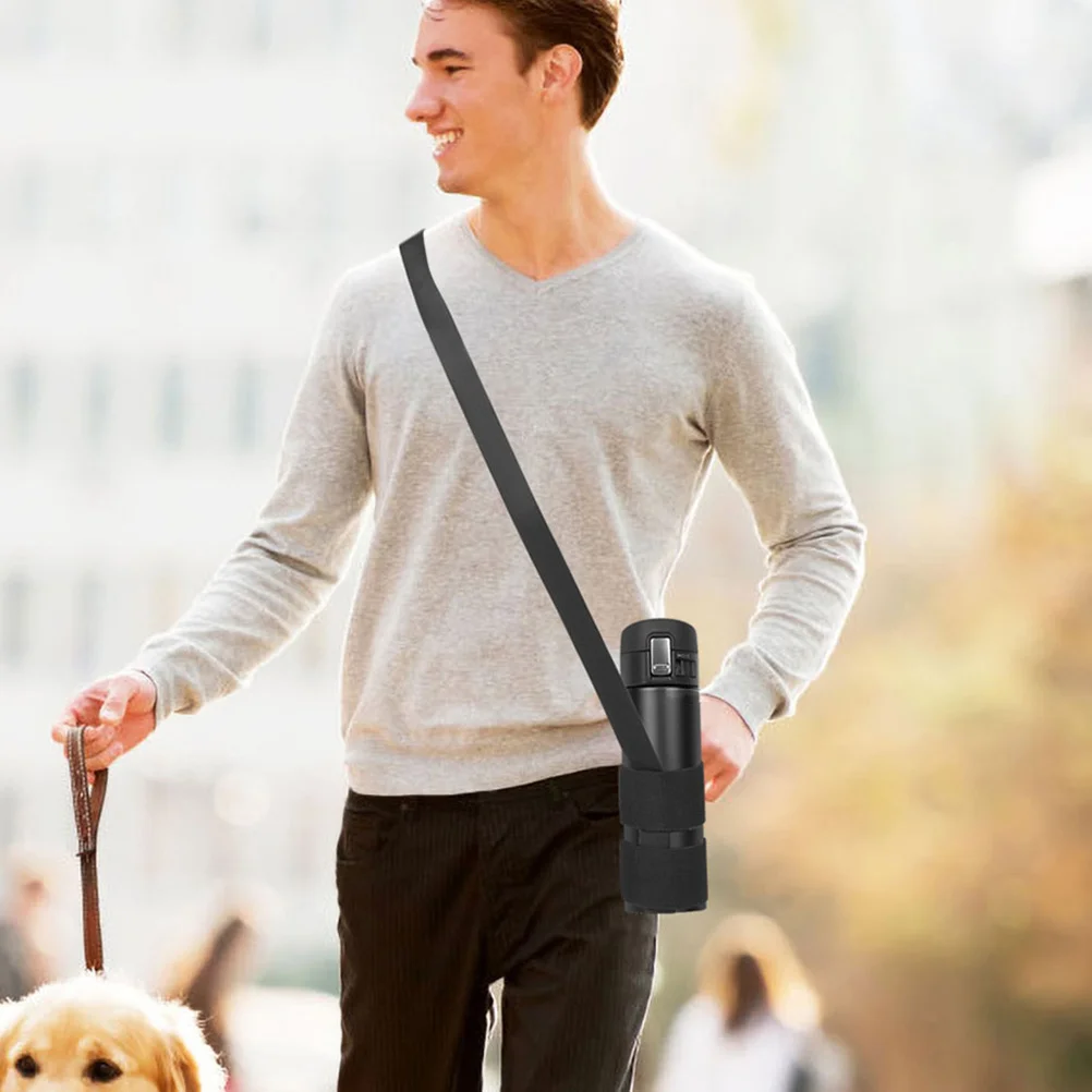 

Portable Water Bottle Holder Strong Nylon Webbing for Hiking Camping Trekking Running Fitness Activities Multi Functional Bottle