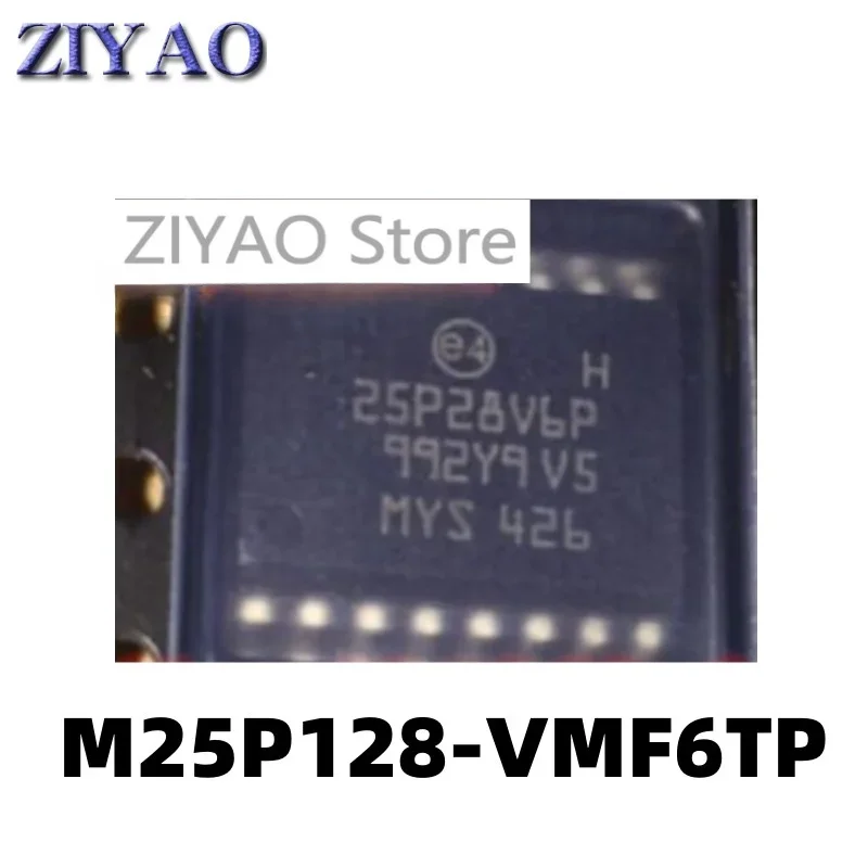 5PCS M25P128 M25P128-VMF6TP 25P28V6P SOP-16 128M serial port FLASH