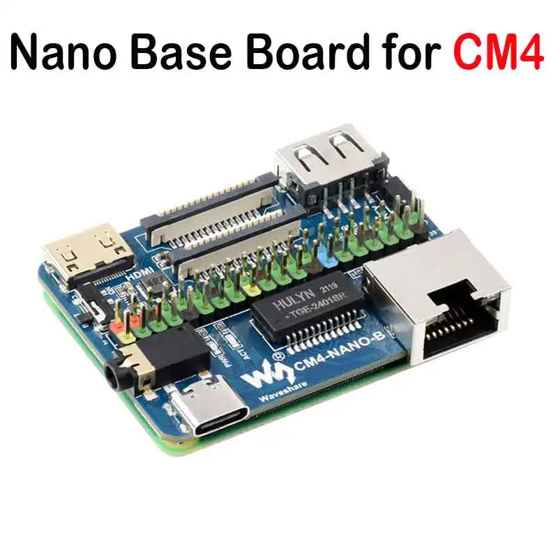 Raspberry Pi Compute Module 4 Nano Base Board B, Same Size as the CM4